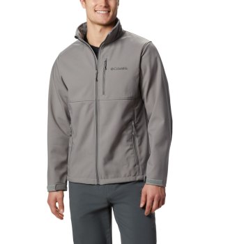 Columbia Jas Heren, Ascender Softshell Tall Grijs, 21JHMUZKF